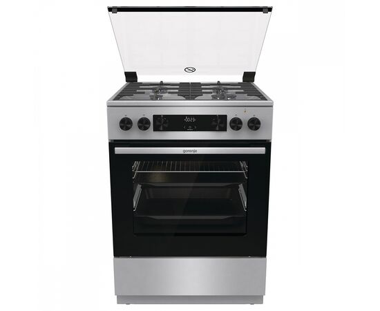  Кухонная плита Gorenje GKS6C72XF нерж 
