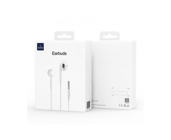  Наушники проводные WiWU 101 , Jack 3.5mm (White) 
