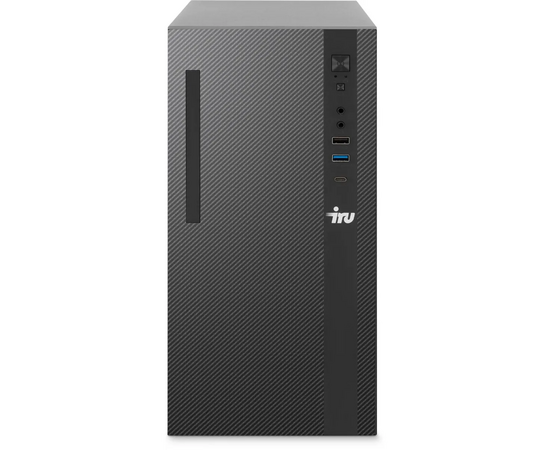  ПК iRU 310SC (1969049) Intel Core i3 12100, DDR4 8ГБ, 256ГБ(SSD), Intel UHD Graphics 730, Windows 11 Professional, черный 