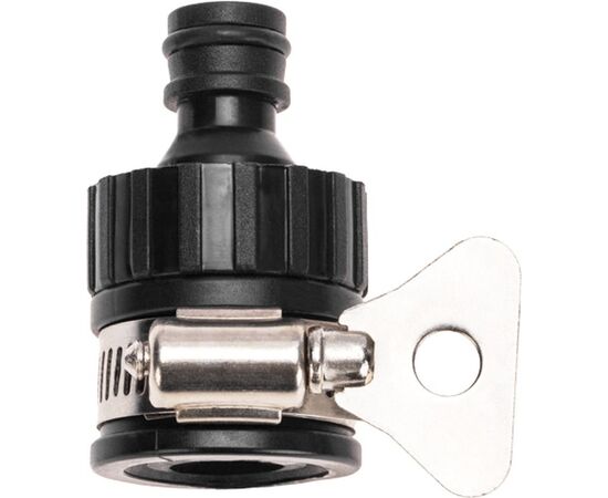  Адаптер Rexant 62-0280 Четыре Сезона пластмассовый 3/4", с внешним хомутом 