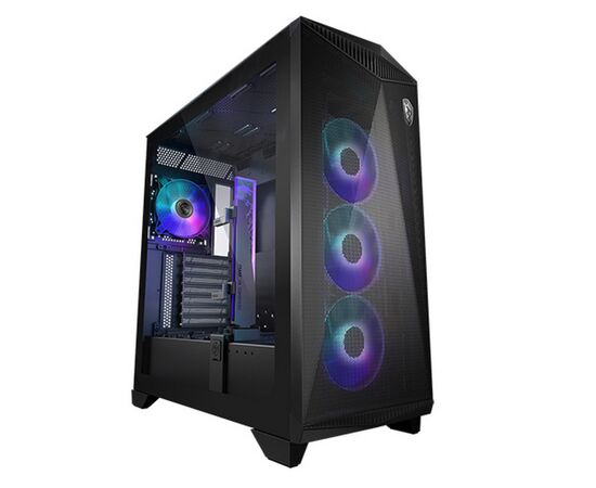  Корпус MSI MPG Gungnir 300R Airflow (306-7G21R21-W57) Midi Tower, EATX, 2xUSB 3.2 Gen 1, 1xUSB 3.2 Gen2 Type-C,4x120mm PWM ARGB Fan 