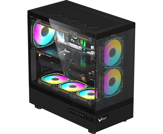  Корпус Formula Crystal Z8 (crystal z8 b), Midi-Tower, ATX, без БП, черный 