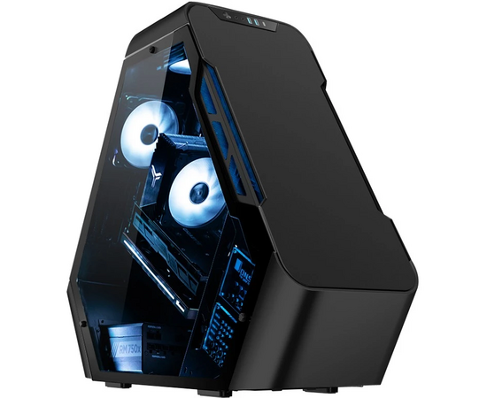  Корпус JONSBO TR03-A Black Aluminium panel 