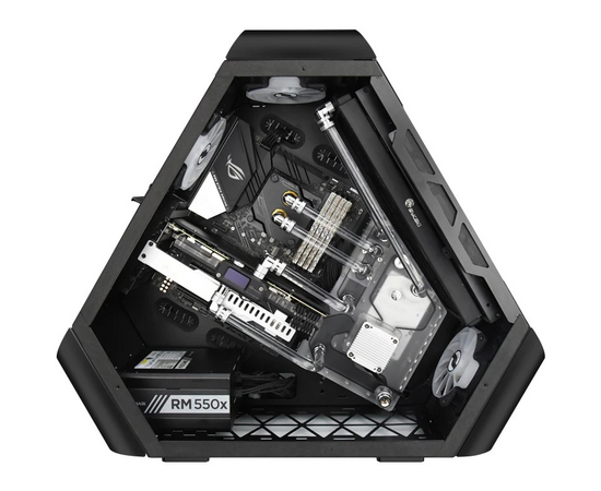  Корпус JONSBO TR03-A Black Aluminium panel 