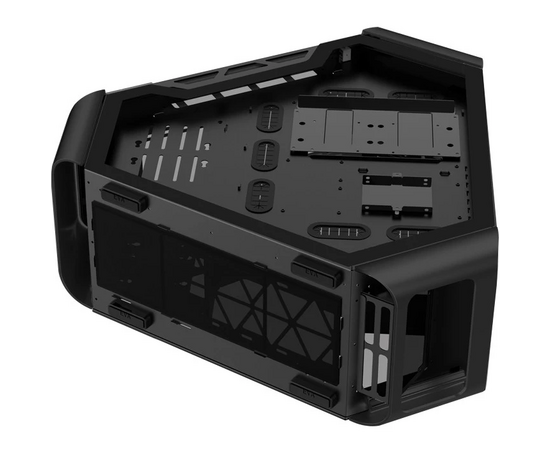  Корпус JONSBO TR03-A Black Aluminium panel 