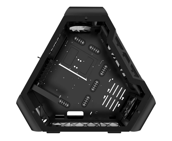  Корпус JONSBO TR03-A Black Aluminium panel 
