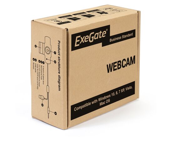  Веб-камера ExeGate Exegate GoldenEye C920 EX286182RUS 