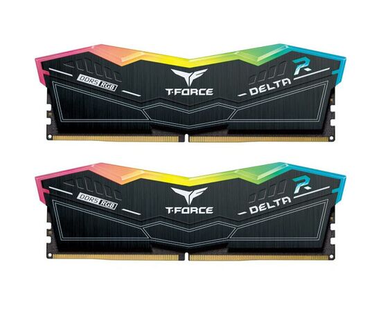  ОЗУ TEAMGROUP T-Force Delta RGB 32GB (FF3D532G7800HC38DDC01) (2x16GB) DDR5 7800MHz CL38 (38-48-48-84) 1.4V / Black 