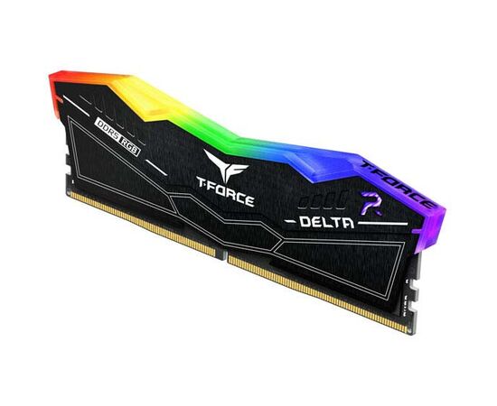  ОЗУ TEAMGROUP T-Force Delta RGB 32GB (FF3D532G7800HC38DDC01) (2x16GB) DDR5 7800MHz CL38 (38-48-48-84) 1.4V / Black 