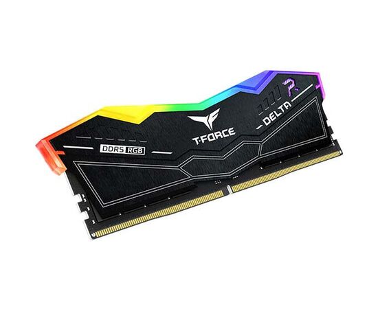  ОЗУ TEAMGROUP T-Force Delta RGB 32GB (FF3D532G7800HC38DDC01) (2x16GB) DDR5 7800MHz CL38 (38-48-48-84) 1.4V / Black 