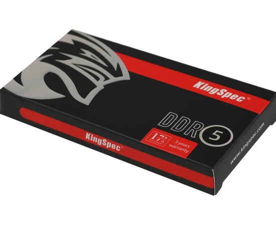  ОЗУ Kingspec KS4800D5N11008G DDR5 8GB 4800MHz RTL PC5-38400 CL40 DIMM 288-pin 1.1В single rank Ret 