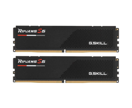  ОЗУ G.SKILL Ripjaws S5 32GB (F5-5200J4040A16GX2-RS5K) DDR5 (2x16GB) 5200MHz CL40 (40-40-40-83) 1.1V / Black 