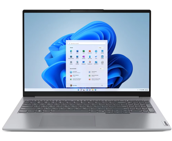  Ноутбук Lenovo ThinkBook 16 G6 ABP (21KK00AWAK) 16" IPS WUXGA/AMD Ryzen 5 7430U/32Gb/1Tb SSD/VGA int/FP/noOS/grey 