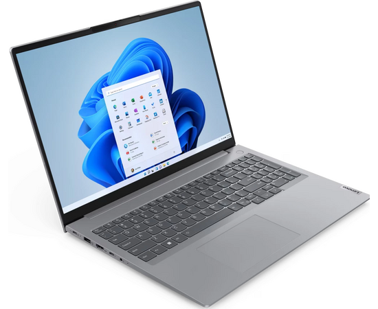  Ноутбук Lenovo ThinkBook 16 G6 ABP (21KK00AWAK) 16" IPS WUXGA/AMD Ryzen 5 7430U/32Gb/1Tb SSD/VGA int/FP/noOS/grey 