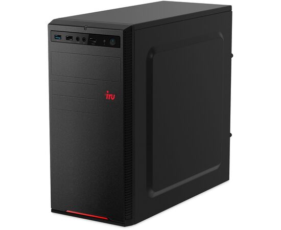  ПК IRU Home 310H6SE (2084551) MT i5 12400 (2.5) 16Gb SSD256Gb UHDG 730 FreeDOS GbitEth 400W черный 