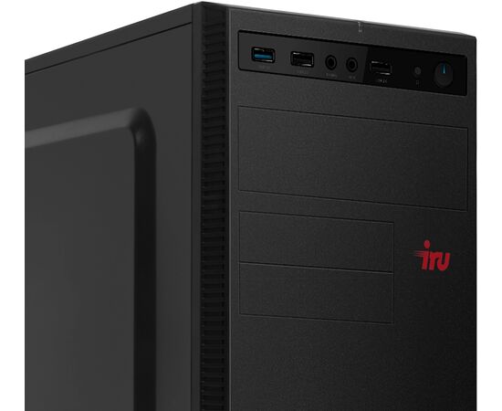  ПК IRU Home 310H6SE (2084551) MT i5 12400 (2.5) 16Gb SSD256Gb UHDG 730 FreeDOS GbitEth 400W черный 